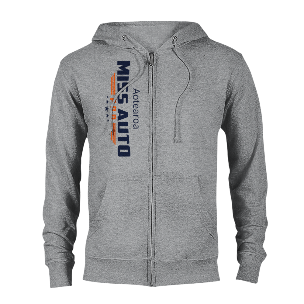Aotearoa MAP Classic Unisex Zip Hoodie